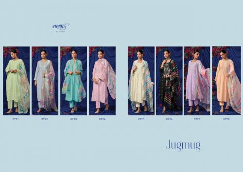 Heer Jugmug By Kimora Printed Suits Catalog